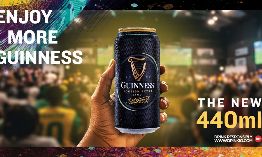 More to Share, More to Enjoy: Guinness Unveils 440ml Can this Season