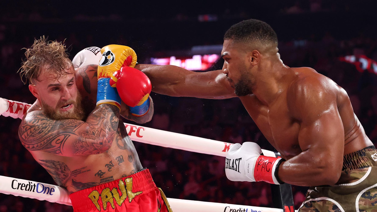 Eddie Hearn scoffs at claim that Jake Paul had Anthony Joshua hurt in ‘horrendous mismatch’