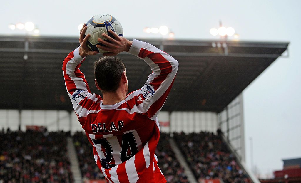 ‘I was 31 before people started to ask me about the throw, I don’t know what I was good at before that, but it must have something!’ Rory Delap explains how his throw-in morphed into a psychological assault in the Barclays era