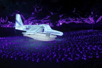 Vasantholsavam, light show open in Thiruvananthapuram city