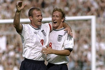 ‘The linesman cost me a few England caps! I hit the bar and the ball came down over the line