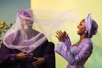 A Love Story in Purple: Ifedayo Agoro & Frank Itom’s Traditional Wedding Look
