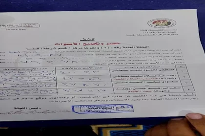 انتخابات النواب 2025.. إعلان الحصر العددي لجولة الإعادة بالدائرة الأولى في بقنا