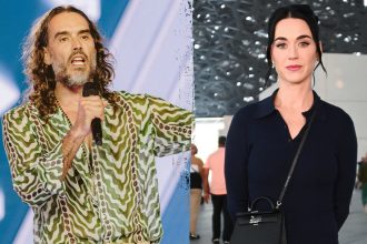 Russell Brand publicly disapproves of ex-wife Katy Perry dating Justin Trudeau at Phoenix event