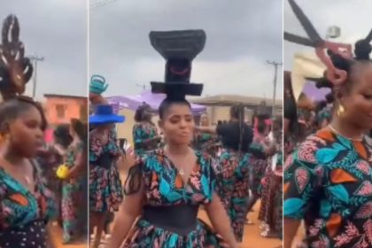 Hairdressers Stun Crowd With Creative Hairstyles At Year-End Festivities