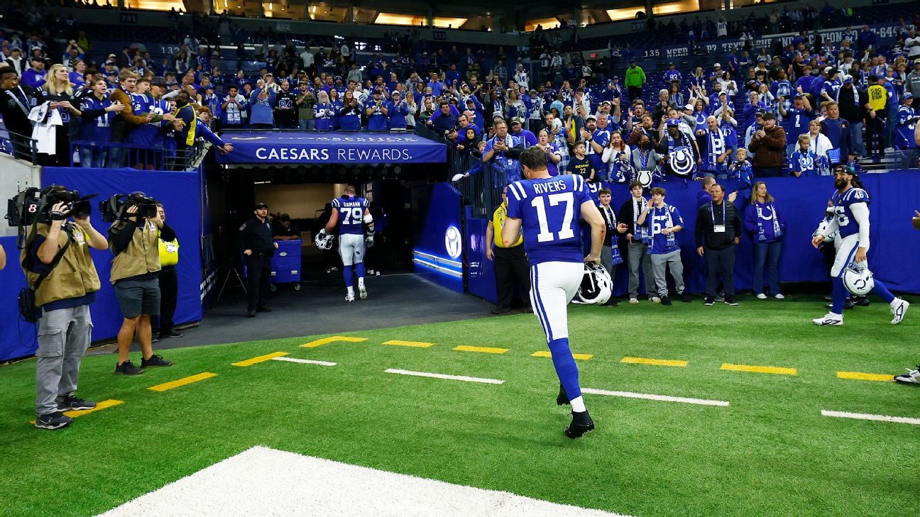 Rivers: No regrets, even with Colts 0-3 in return