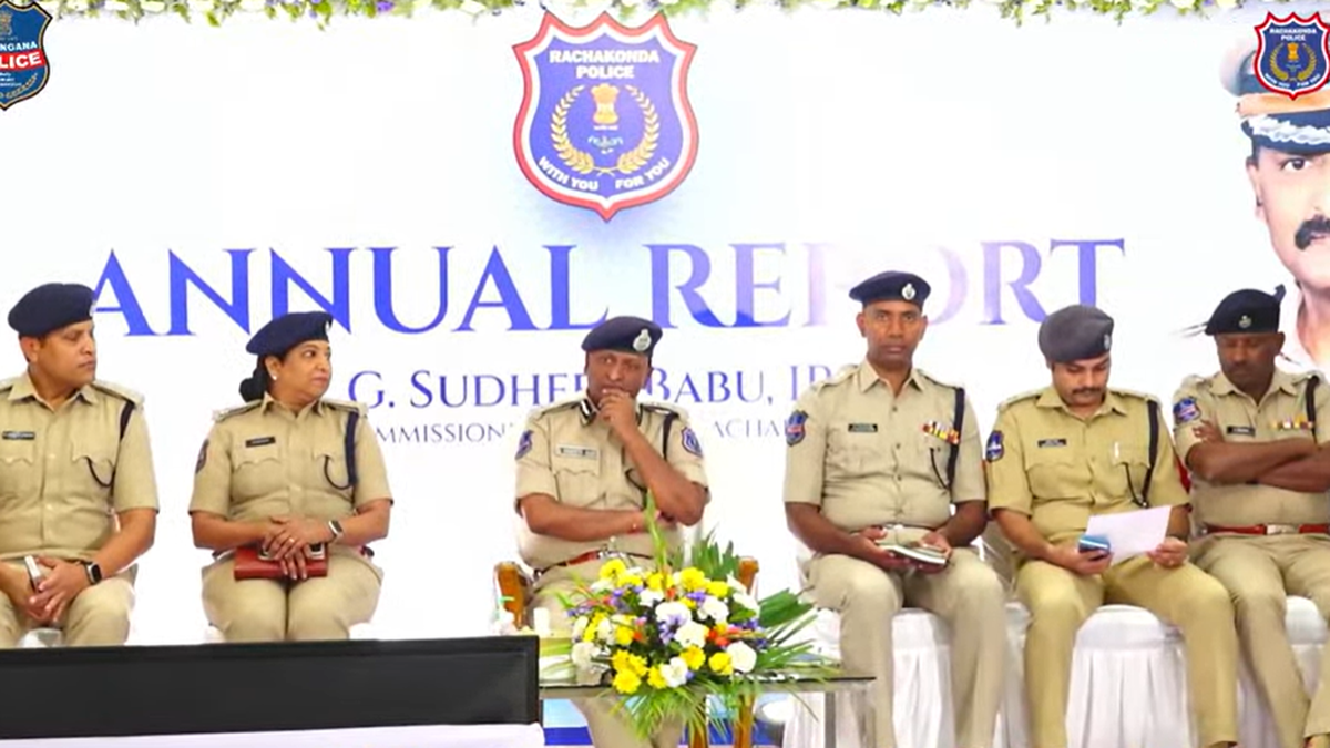 2025 Annual Report: Crime cases increase by 15.4% in Rachakonda