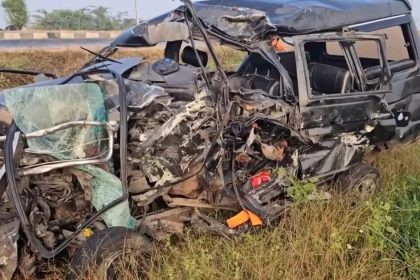 Four killed in car-bus collision in Andhra Pradesh