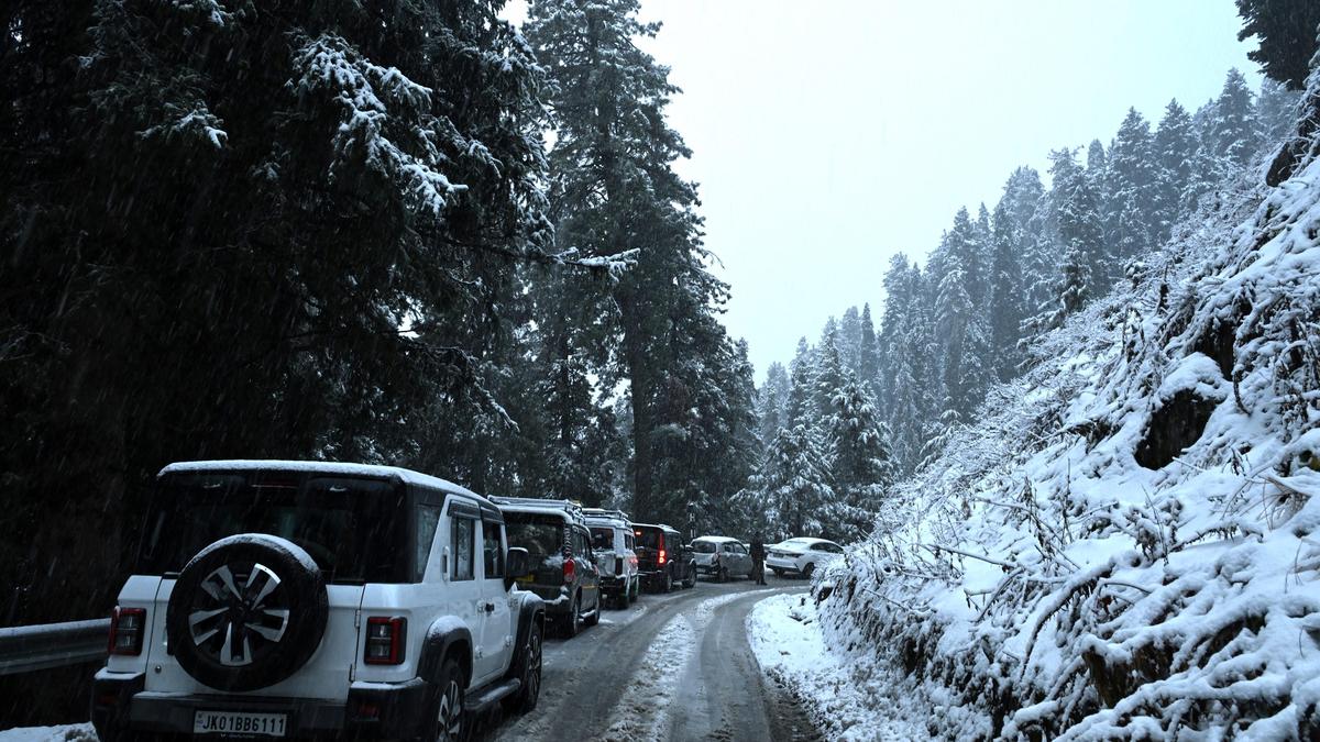 Snowfall ends long dry spell, heralds the revival of festive year-end tourism in Kashmir Valley
