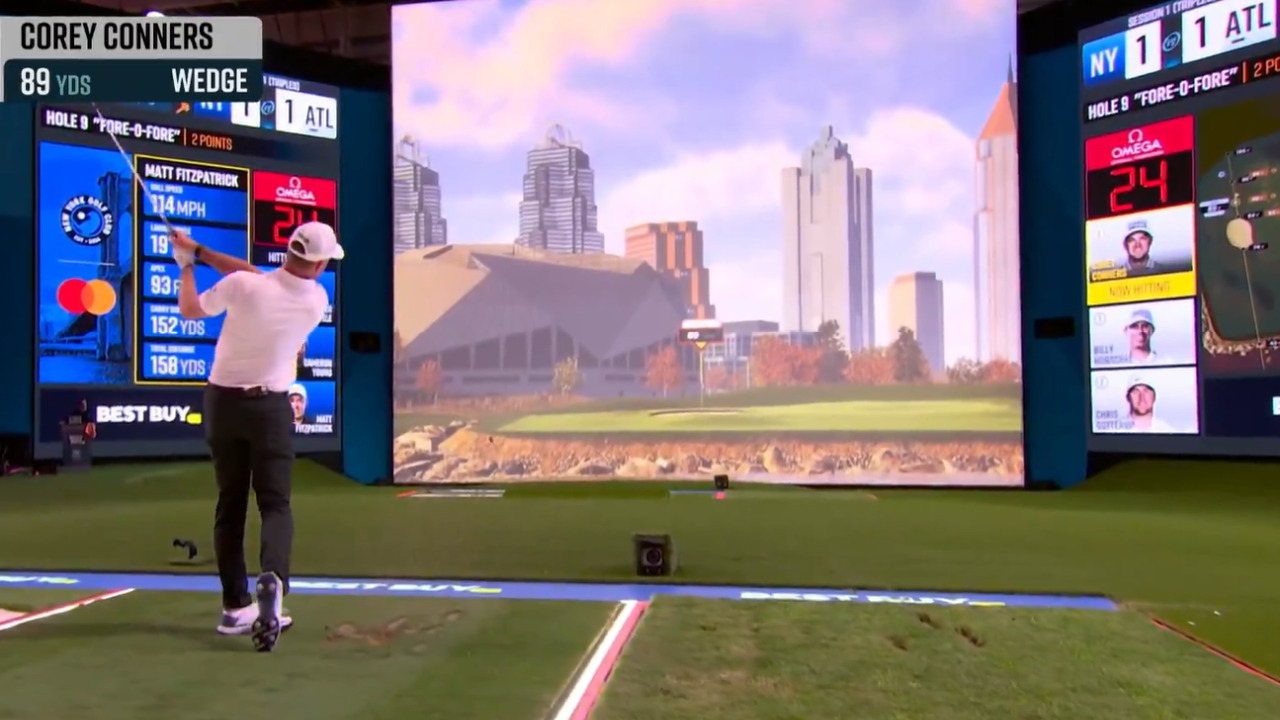 Corey Conners helps Atlanta start their TGL title defence off strong