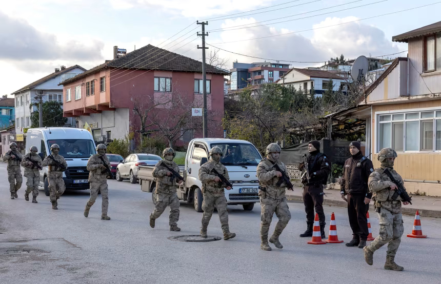 Three Turkish police officers killed by ISIS militants as authorities step up raids over winter holidays