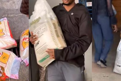 Nigerian Company Surprises Staff with Rice and Oil for Christmas