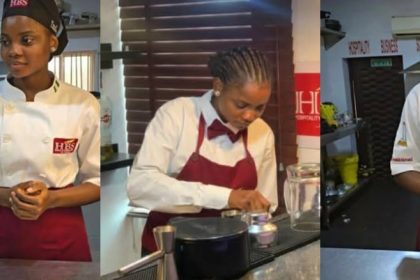 Nigerian Cook-a-Thon Sensation Chef Dammy Graduates from Culinary School