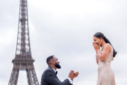A Relative Played Cupid and It Led Chisom & Kenechi to a Sweet Proposal in Paris!