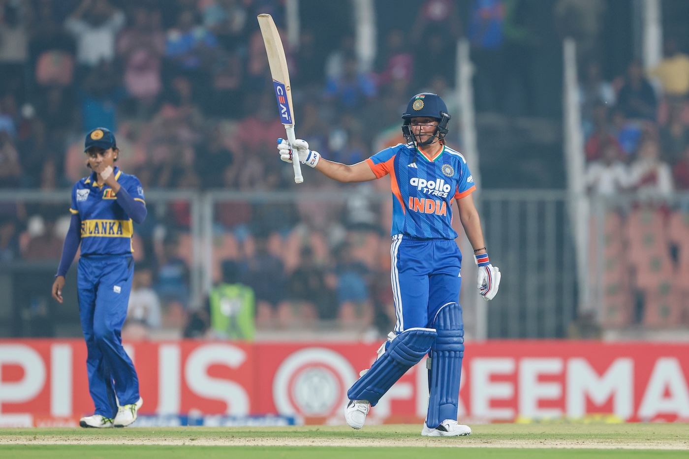 Harmanpreet leads the way as India complete 5-0 sweep over SL