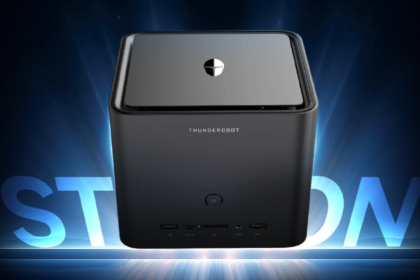 Yes, the 33rd Ryzen AI Max+ 395 device is coming — a cube-like Thunderobot station has an SD card reader and front-facing USB ports