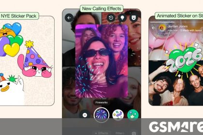 WhatsApp rolls out New Year 2026 stickers, video call effects, and more