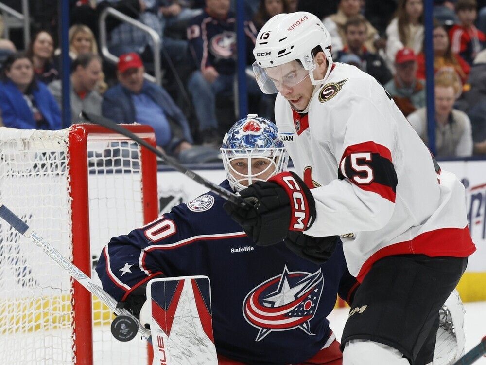 Columbus Blue Jackets arrive in the nick of time to face the Senators