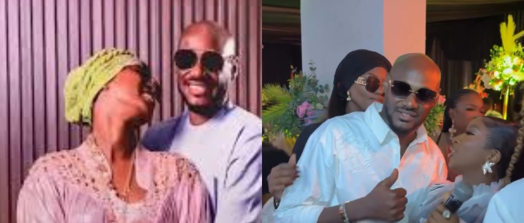Natasha Osawaru’s Close Attention To 2Baba At Yvonne Jegede’s Birthday Sparks Online Buzz