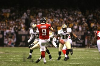 A look back at the history between the Saints and Falcons