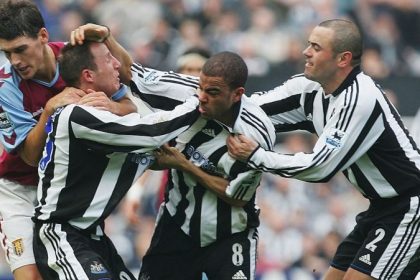 What did Kieron Dyer actually say to Lee Bowyer that sparked their infamous on-pitch fight…despite being Newcastle United team-mates?