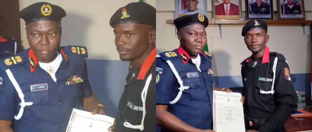 NSCDC Applauds Kano Man Who Returned Over N20m Forgotten In Tricycle