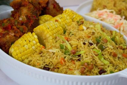 Joyful Cook Switches Up Classic Fried Rice With Cabbage & Sausage