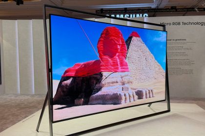 Samsung brought an absolute beast of a 130-inch Micro RGB TV to CES 2026