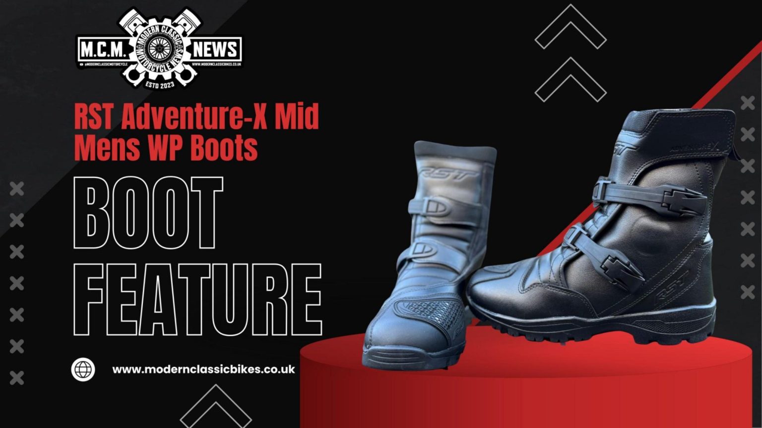 RST Adventure-X Mid Mens WP Boots – Watch Now