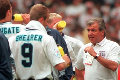 ‘When Terry Venables died, I was sat in the car and cried my eyes out. Terry was a f**king diamond. He had to be, to put up with me’ Paul Gascoigne on the manager he loved playing for most