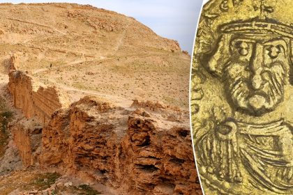 Gold treasure survives 1,400 years at ancient Christian monastery in biblical Judean Desert