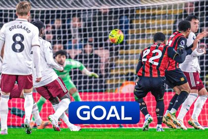 Bournemouth vs Arsenal: Eli Junior Kroupi gives Cherries hope with sensational strike!