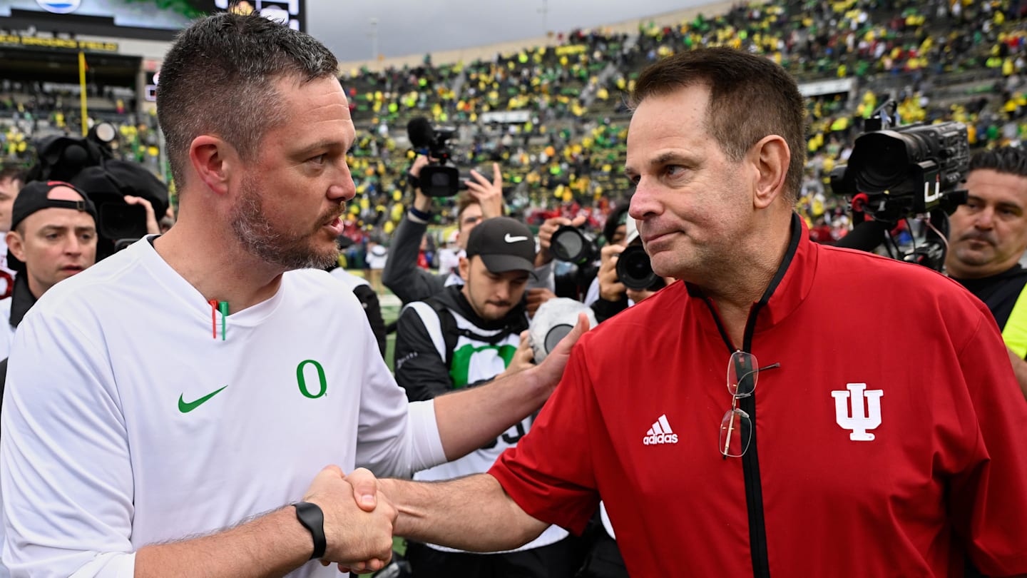 What Curt Cignetti, Dan Lanning Said Before Indiana Football vs Oregon in Peach Bowl