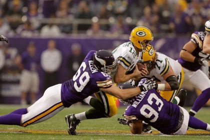 ‘I had 23’: Revisiting the sack ruling that separates Jared Allen and Myles Garrett