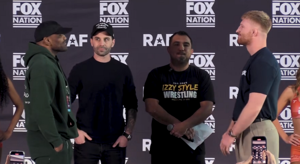 Yoel Romero and Bo Nickal face off ahead of RAF05 match with nearly 20-year age gap