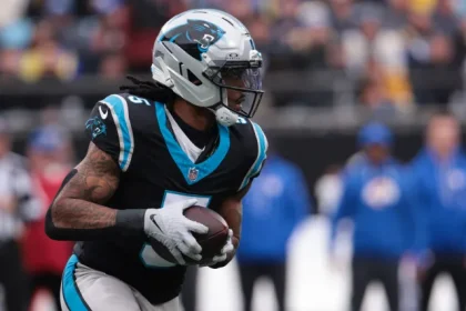 Is Rico Dowdle hurt today? Why Panthers RB is splitting reps with Chuba Hubbard vs. Rams