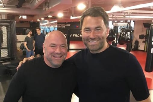 ‘Talking like a politician’: Dana White responds to Eddie Hearn as Zuffa Boxing main event is announced