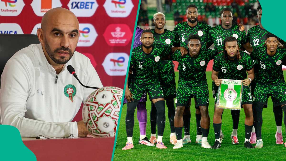 Walid Regragui reveals 3 Super Eagles stars who scare Morocco, including Alex Iwobi
