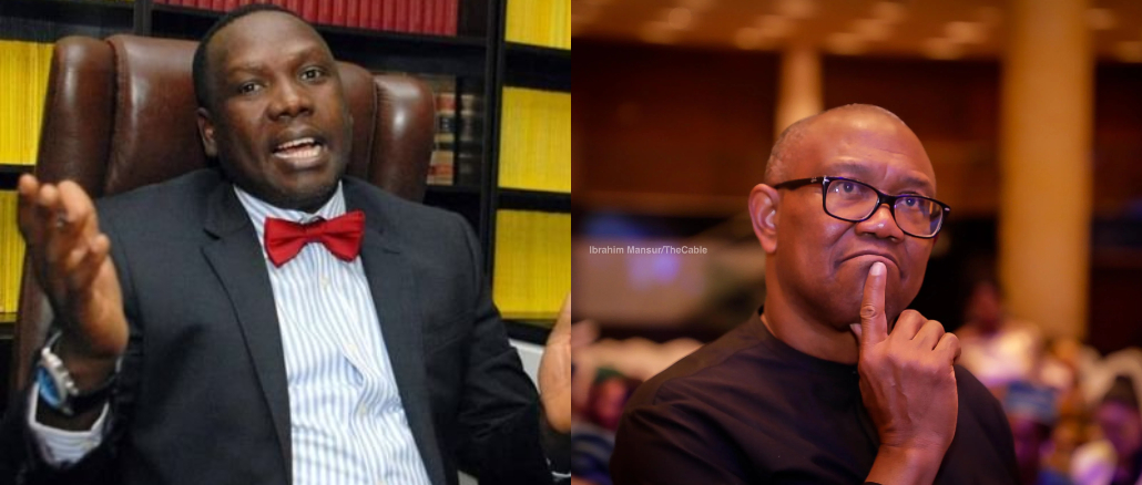 I Don’t Answer These Types of Characters – Peter Obi Reacts to Bwala, Referring to Him as ’’419’