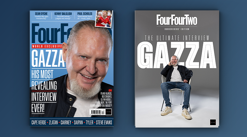 NEW ISSUE: The ultimate Gazza interview! United legends Scholes and Butt, Kenny Dalglish, Keane vs McCarthy, Zlatan’s greatest night and Sean Dyche’s top dance moves