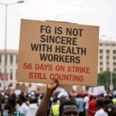 BREAKING: Nigerian Health Workers JOHESU Call For Total Work Stoppage Over ‘No Work, No Pay’ Directive By Tinubu Govt