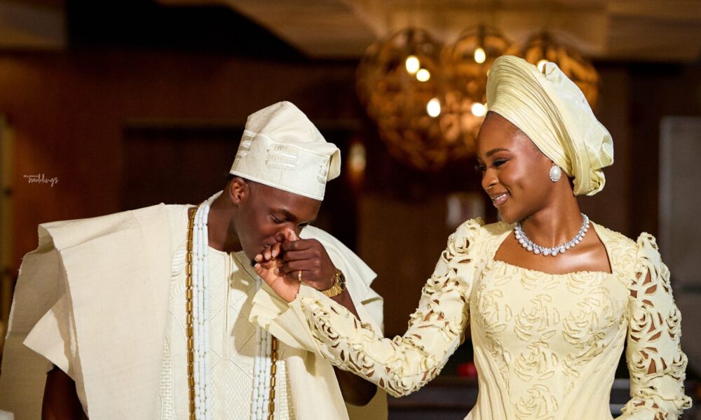 A Sweet Cross-Cultural Love! Enjoy Tife & Fred’s Yoruba-Edo Wedding Photos