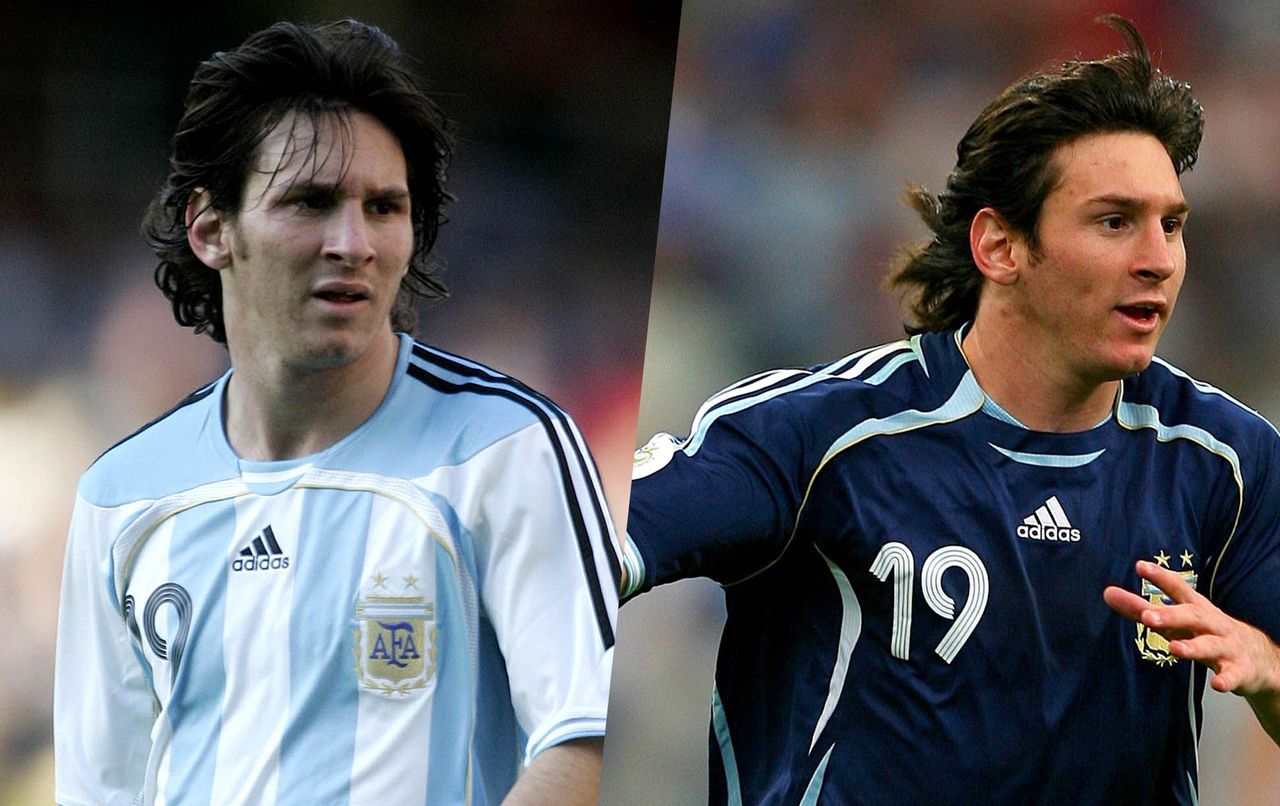 Take our money! Lionel Messi’s Adidas Argentina 2006 shirts have been re-released