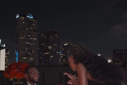 She Said Yes! Watch This Romantic Proposal Under the Dallas Sky