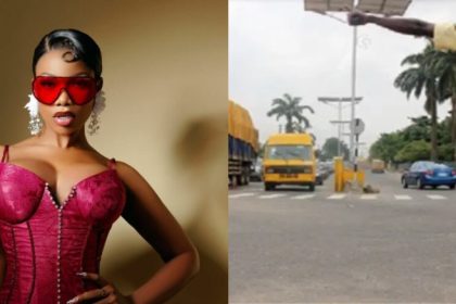 Tacha Praises LASTMA For Their Tireless Work During Festive Season