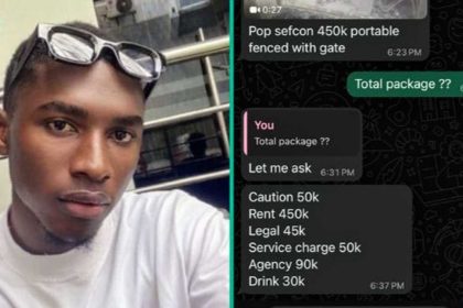 Nigerian man’s conversation with house agent gets attention online