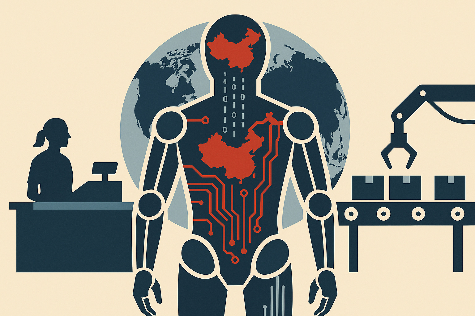 Chinese humanoids gain edge in retail, logistics