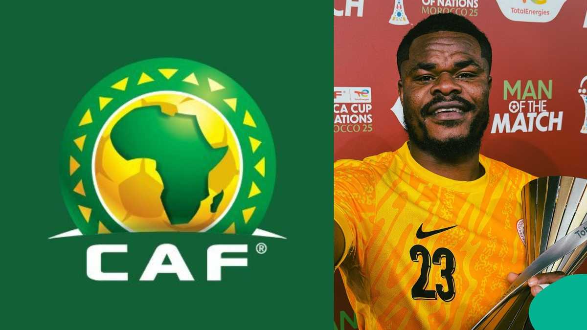 AFCON: CAF sends message to Super Eagles goalkeeper Stanley Nwabali after third-place win vs Egypt