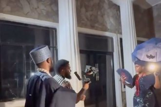 Watch as This Groom Playfully Hijacks the Camera From the Videographer to Film His Bride