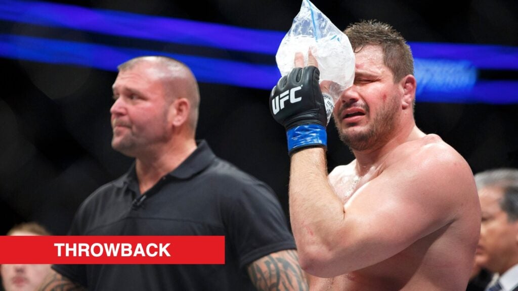 UFC heavyweight insisted he was not ‘dirty’ despite leaving rival with horror eye injury after pokes